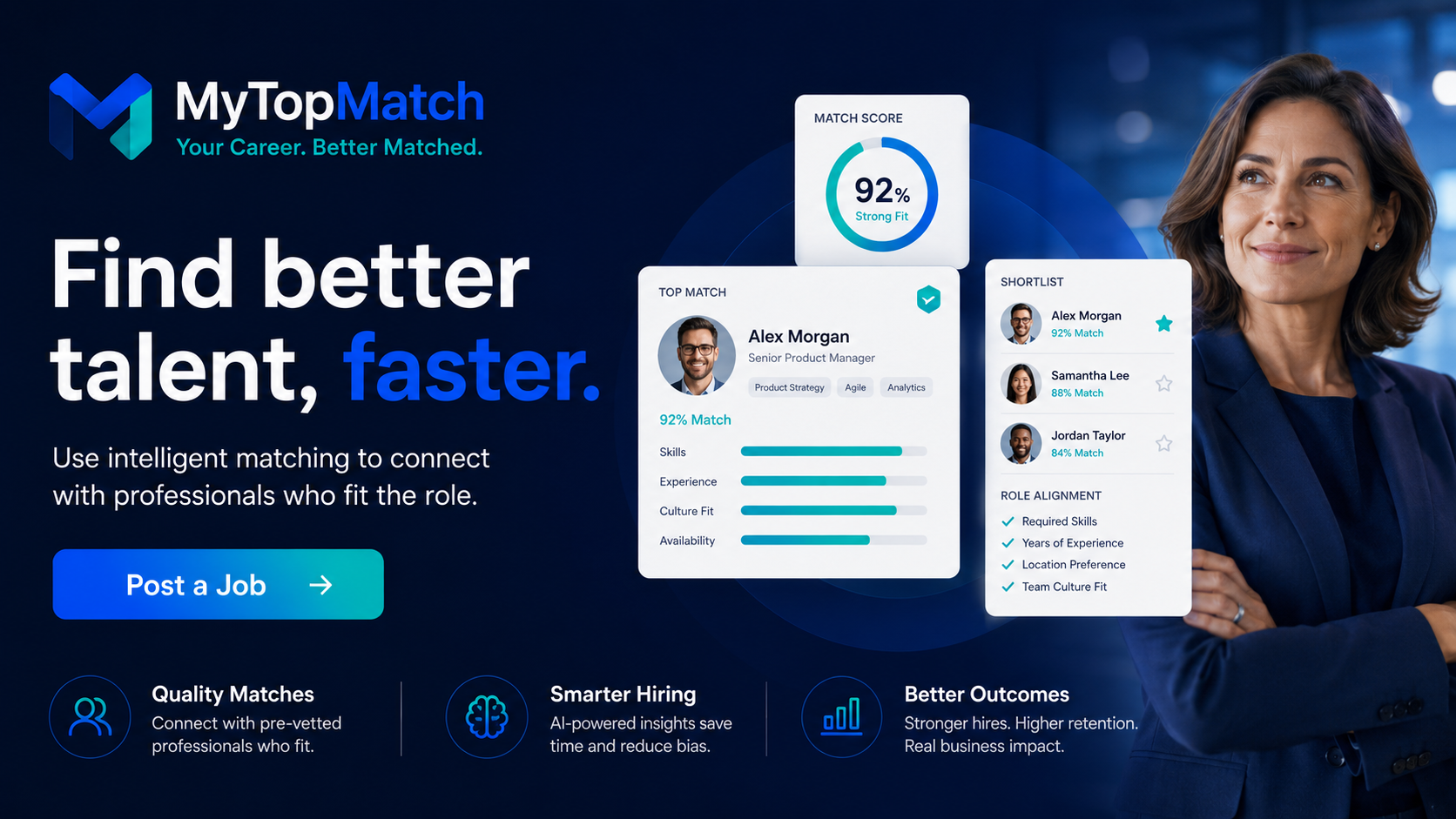 Future employer matching product concept