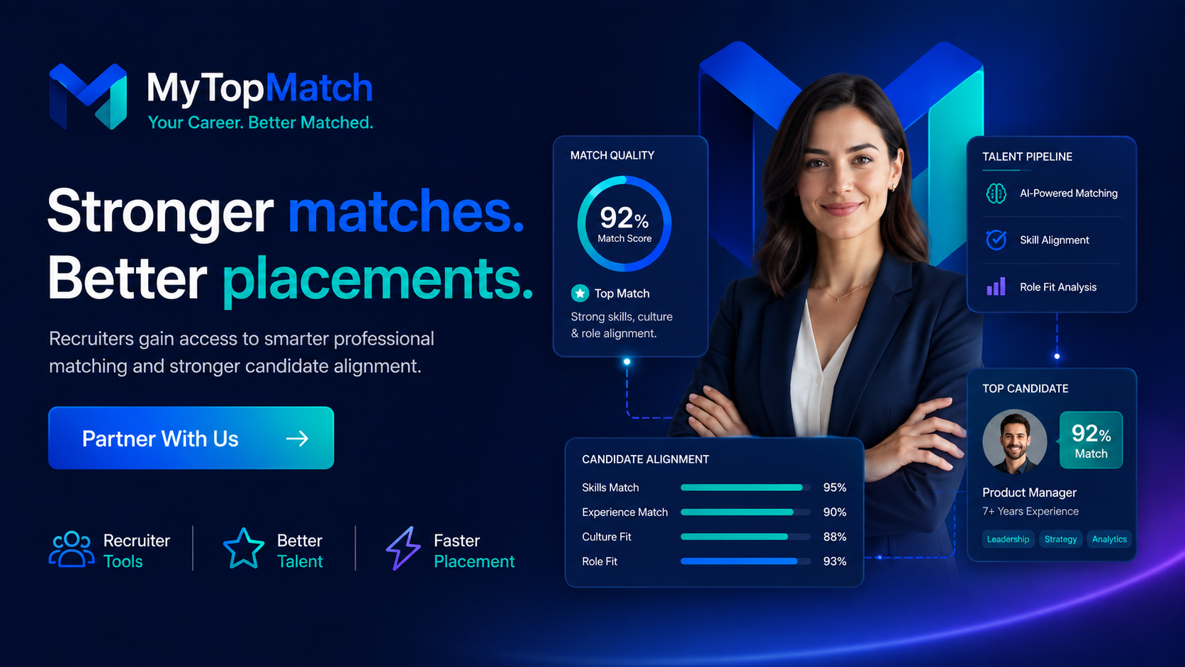 Future recruiter matching product concept