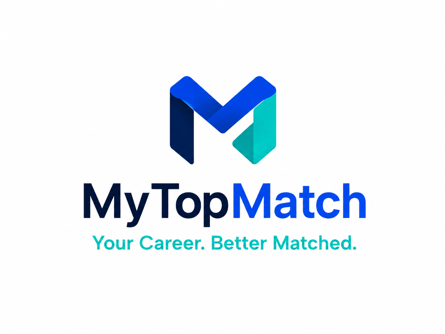Stacked MyTopMatch logo and tagline