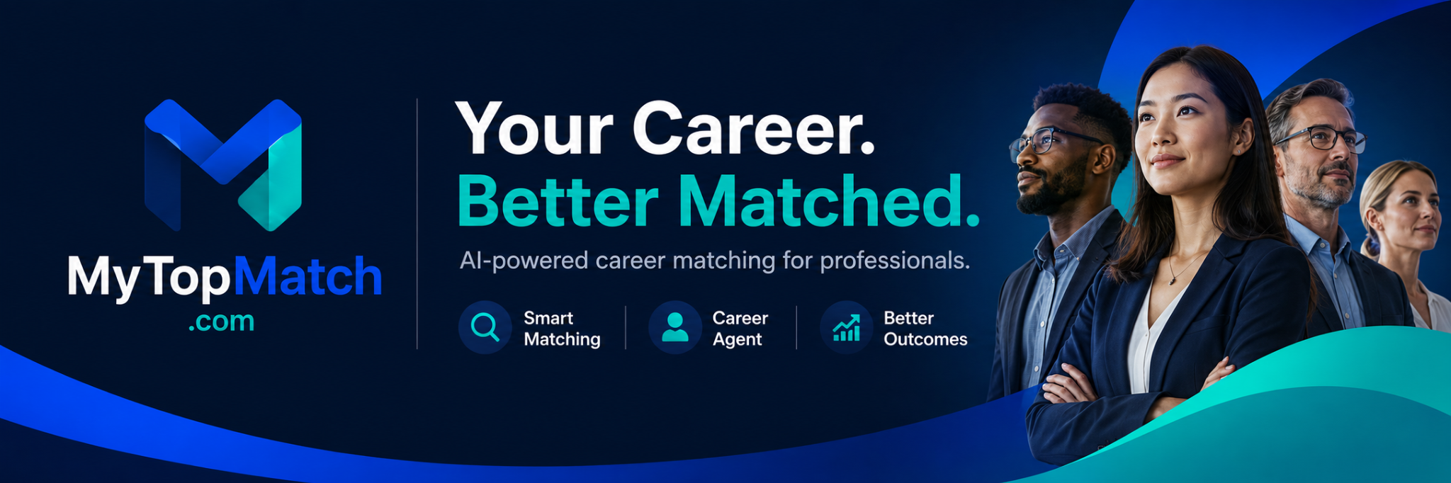 Your Career. Better Matched. wide campaign banner